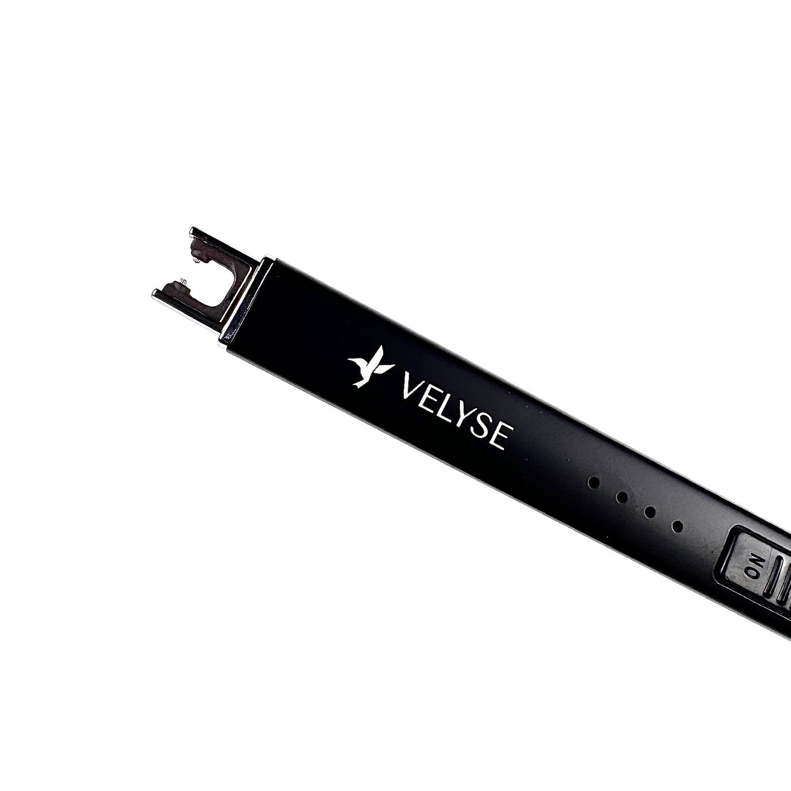 Electric lighter with arc opened